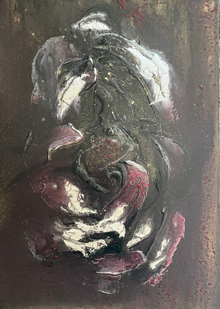 Cristiana Giacchetti Painting 50x70cm Blood Moon