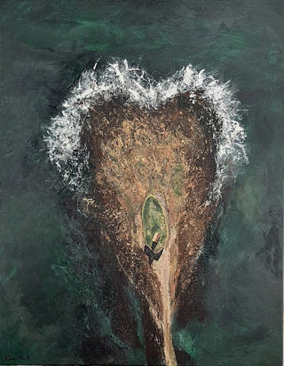 Danielle A Painting 90x70cm Love Island