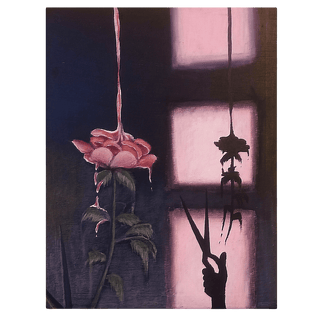 Estera Reczek Painting 50x60cm Rose