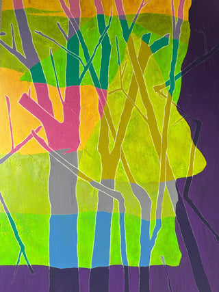 Rada Aragizade Painting 70x100cm Trees